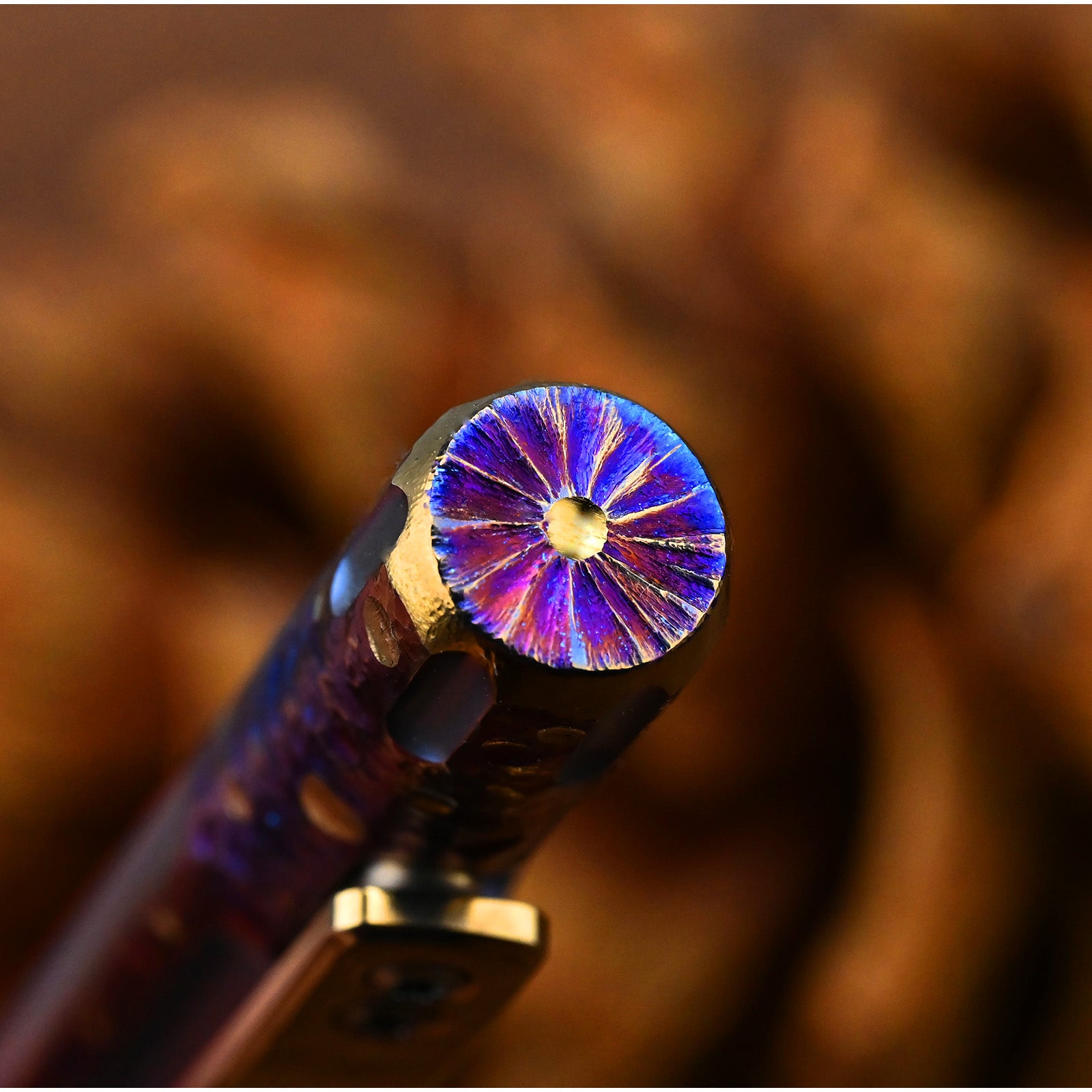 Star Sky Limited Titanium Alloy Tactical Pen Hand Carved Edition Tungsten Pen Decompression Metal Signature Neutral Pen EDC