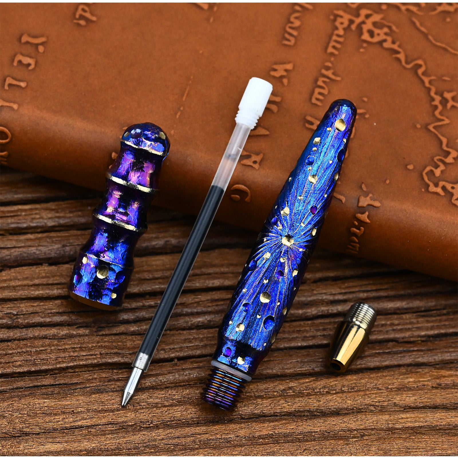 Star Sky Limited Edition Mini Tactical Pen Titanium Alloy Metal Tungsten Steel EDC Signature Pen for Tactical Writing
