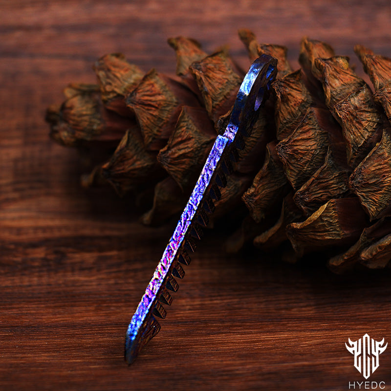 Starry Sky Limited Edition Titanium Alloy Comb Special Anti static Male and Female Home Massage Comb Portable Bottle Opener EDC