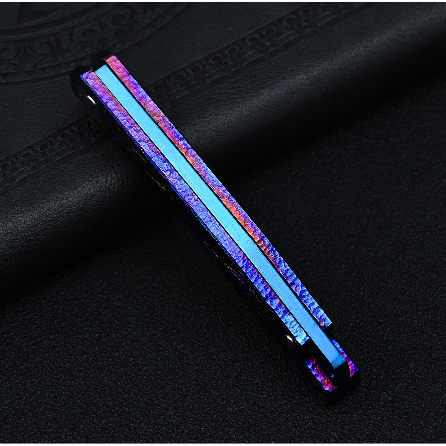 Star Sky Limited Edition Carved Titanium Alloy Art Knife Keychain Portable Disassembly Tool Expressive Collectible EDC