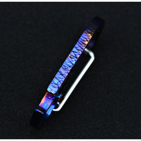 Star Sky Titanium Alloy EDC Keychain Multifunctional Bottle Opener Outdoor Survival Camping Tool