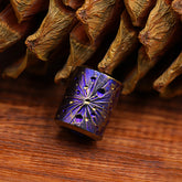 Star Sky Limited Edition Colorful Titanium Alloy Knife Beads Paracord Umbrella Rope Bead DIY Pendant