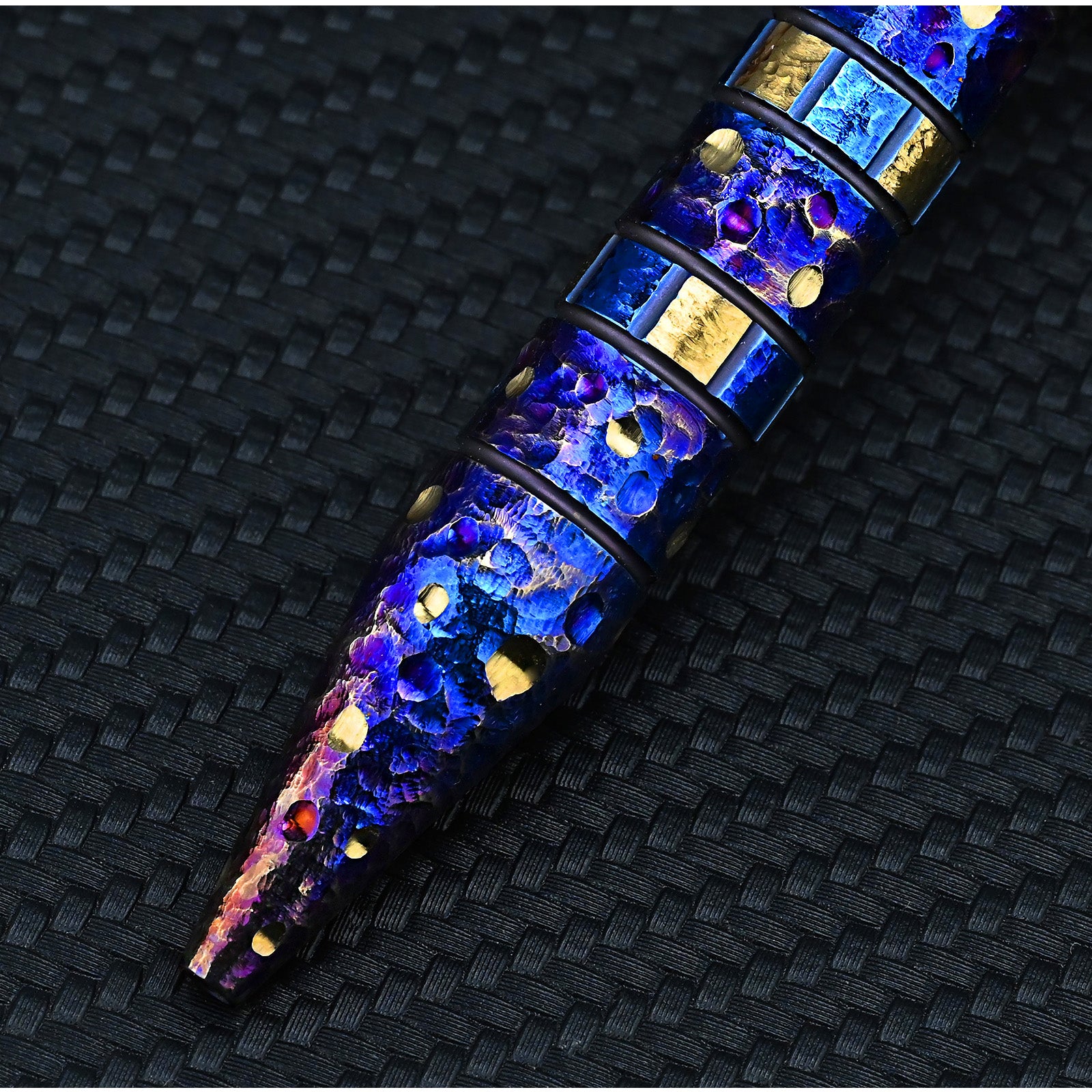 Star Sky Hand Titanium Alloy Pen With Collection Writing Multi-functional Portable Outdoor EDC Tools