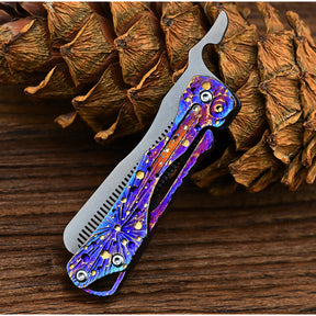 Star Sky Hand Titanium Alloy Tactical Pen Multifunctional Window Breaker Writing Pen Tool Business Signature Writing Pen EDC