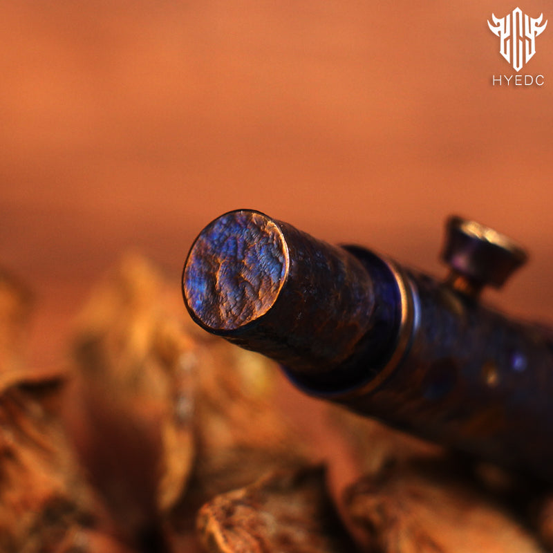 Titanium Alloy Tactical Pen Hand Carved Star Sky Limited Edition Metal Signature Pen EDC