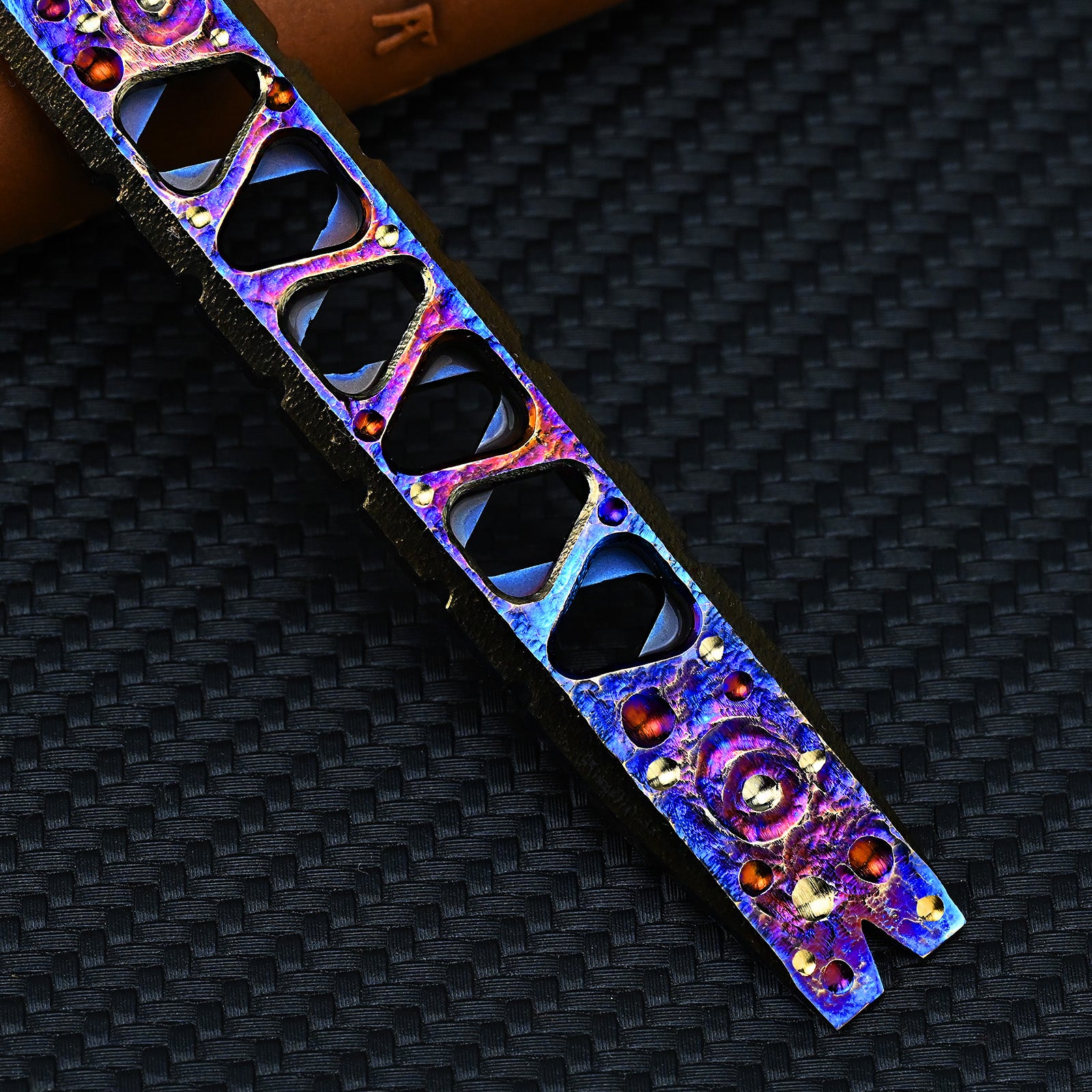 Star Sky Edition Titanium Pry Bar Multi Tools Mini Crowbars Multifunctional Portable Tools EDC