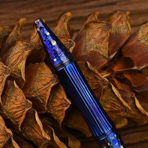 Star Sky Limited Edition Titanium Alloy Tactical Pen Hand Carved Rotary Gyro Multifunctional Self-defense Broken Window G2 Pen E