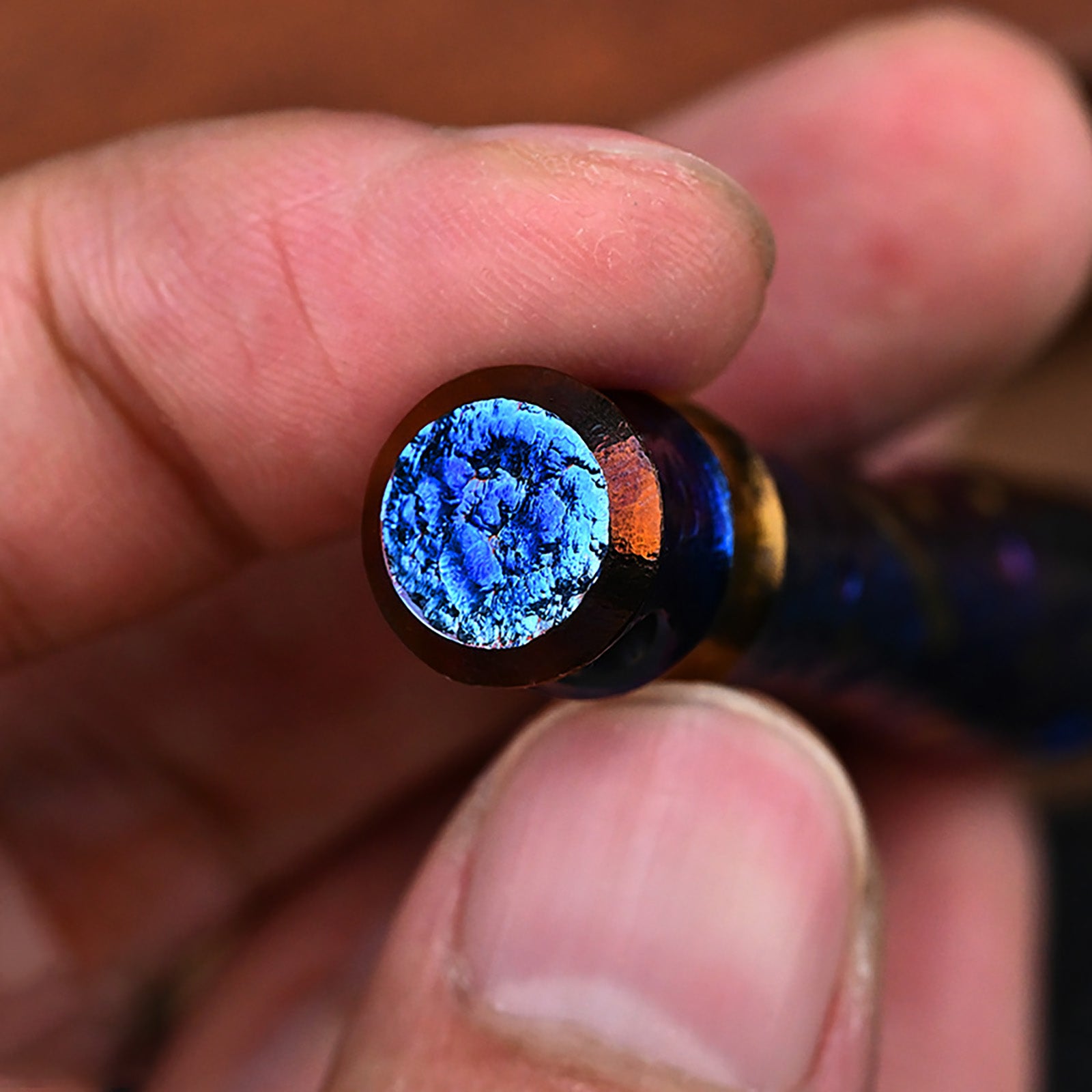 Hand Carving Star Sky  Titanium Alloy Multi-Function Crowbar  Opener Outdoor Crowbar EDC