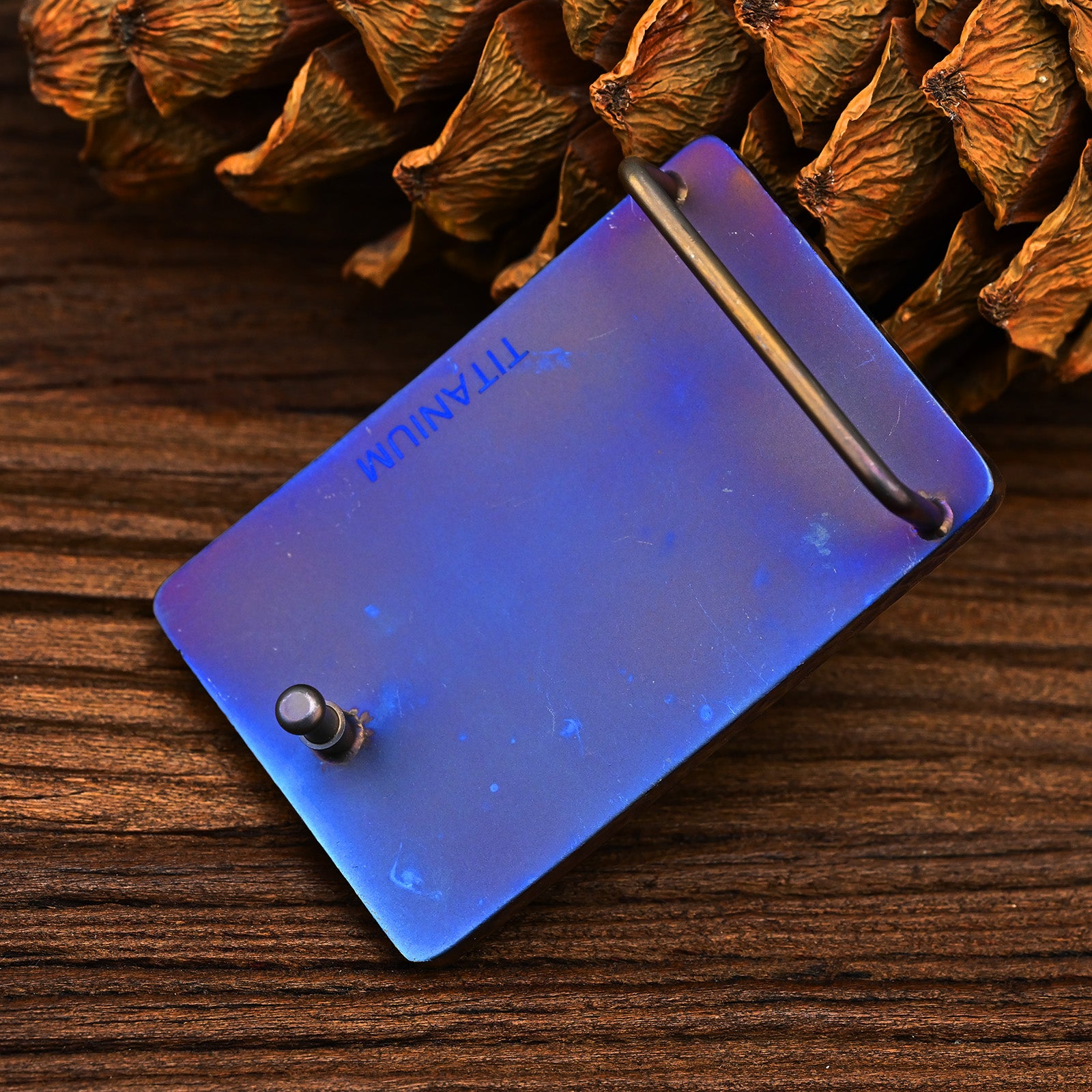 Star Sky Limited Titanium Metal Belt Buckle For Men Stainless For Leather Craft Jeans Webbing Replacement Buckle Accessories EDC