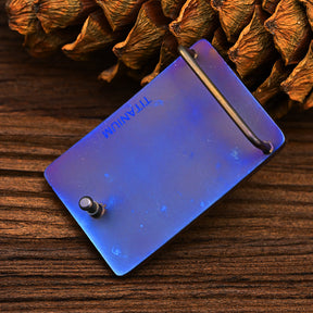 Star Sky Limited Titanium Metal Belt Buckle For Men Stainless For Leather Craft Jeans Webbing Replacement Buckle Accessories EDC