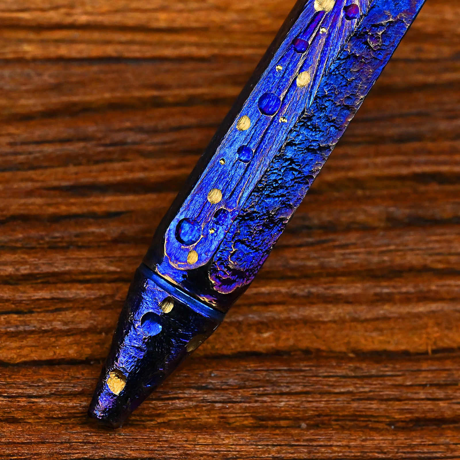 Titanium Alloy Tactical Pen Hand Carved Star Sky Limited Edition Tungsten Pen Decompression EDC Metal Signature Neutral Pen