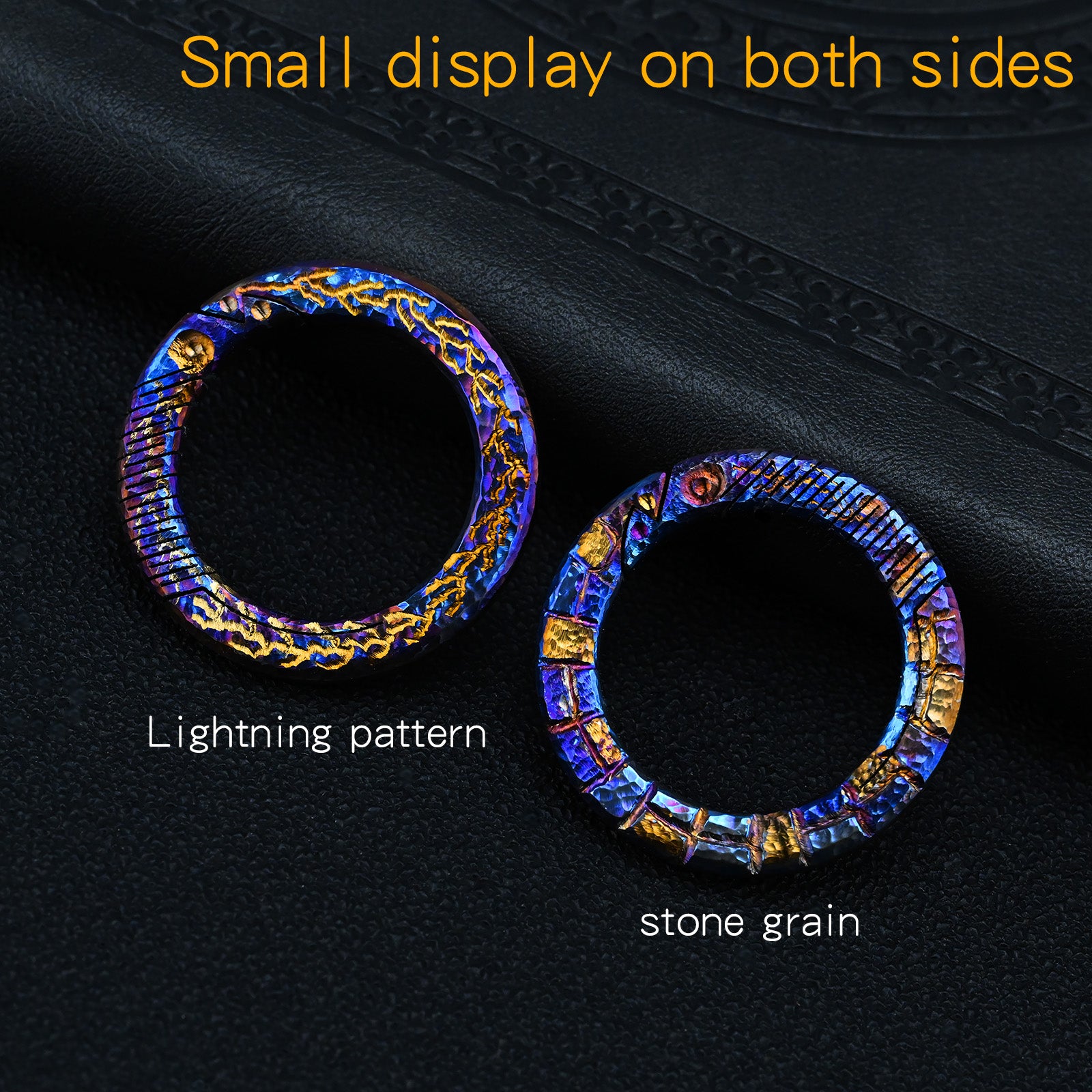 Star Sky Limited Edition Titanium Alloy Key Chain Multi-Function Car lightning Men's Pendant Key Chain EDC