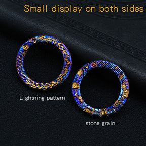 Star Sky Limited Edition Titanium Alloy Key Chain Multi-Function Car lightning Men's Pendant Key Chain EDC