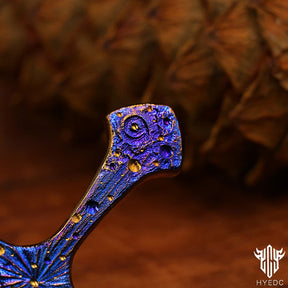 Starry Sky Limited Edition Titanium Cross Defensive  Necklace Pendant Survival Equipment Window Breaking Tool EDC