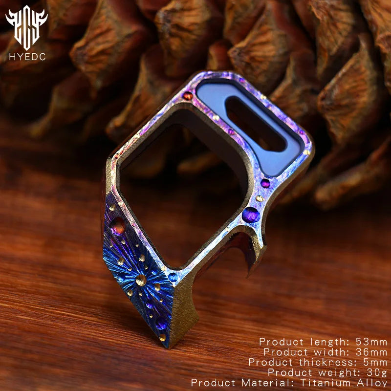 Star Sky Limited Edition Multi-Functional Bottle Opener EDC Tool Titanium Alloy Tactical Window Crowbar Breaker