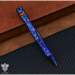 Hand Carving Star Sky  Titanium Alloy Multi-Function Crowbar  Opener Outdoor Crowbar EDC