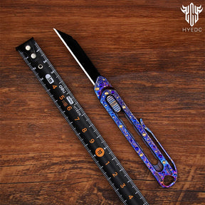 Star Sky Titanium Multifunctional Alloy Push Knife Multifunctional Pocket Cutter Paper Knife can Replace Blade Art Knife Wallpap