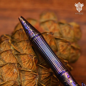 Star Sky Limited Edition Titanium Alloy Tactical Pen Hand Carved Rotary Gyro Multifunctional Self-defense Broken Window G2 Pen E