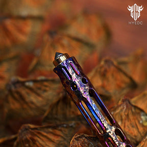 Mini Titanium Alloy Tactical Pen Star Sky Limited Edition Metal Tungsten Steel Signature Pen EDC