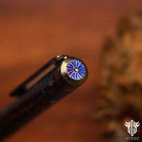 Star Sky Titanium Alloy Tactical Pen High-End Business Students Retro Titanium Black Writing Pen For Gift EDC