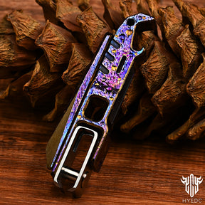 Starry Sky Limited Edition Titanium Alloy Nail Clippers Anti-Splash High-End Fingernail Cutter for Outdoor Camping EDC Tool