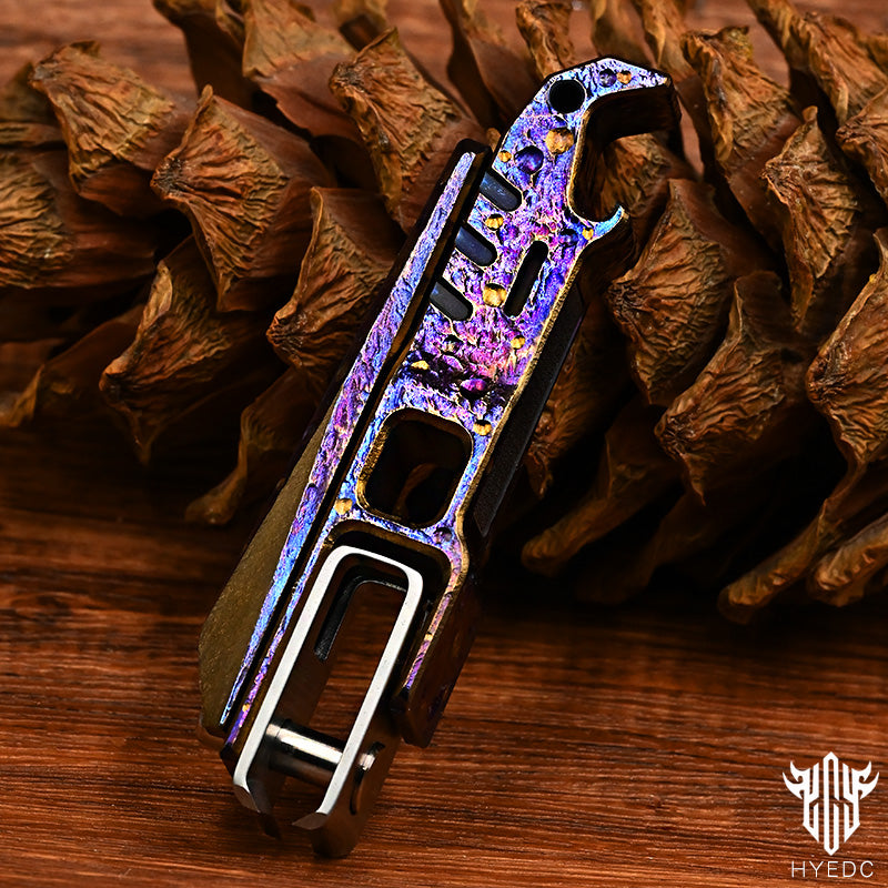 Starry Sky Limited Edition Titanium Alloy Nail Clippers Anti-Splash High-End Fingernail Cutter for Outdoor Camping EDC Tool