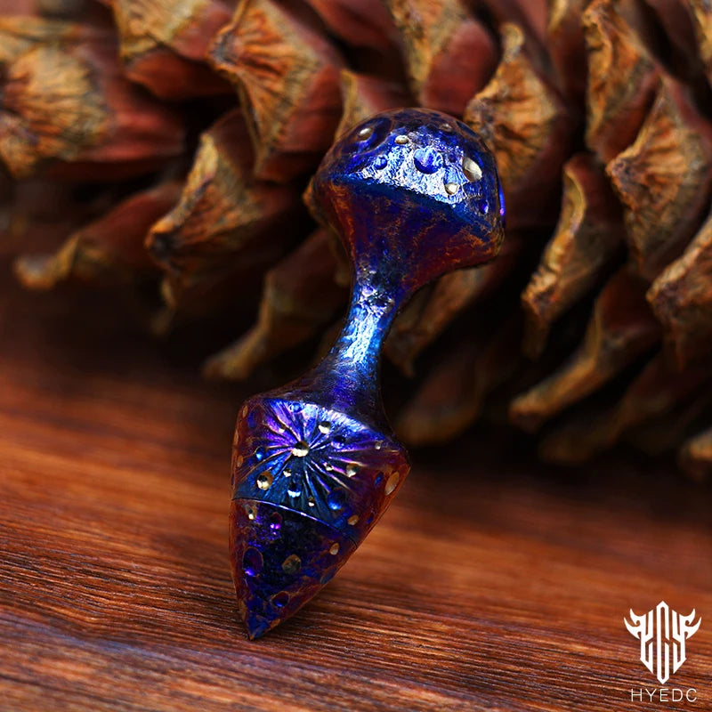 Star Sky imited Edition Portable Small Titanium Alloy Sealed Bottle Waterproof Box Medicine Bottle Outdoor Self Defense EDC Firs