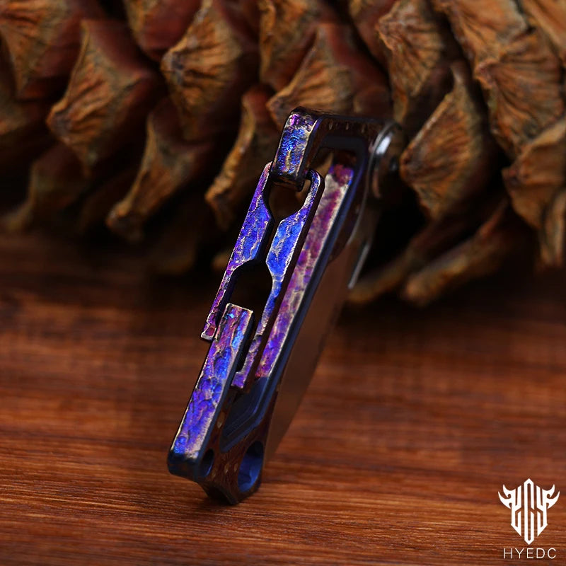 Starry Sky Limited Edition Titanium Alloy Outdoor Multi-Functional Keychain Mini Knife Portable EDC Tool