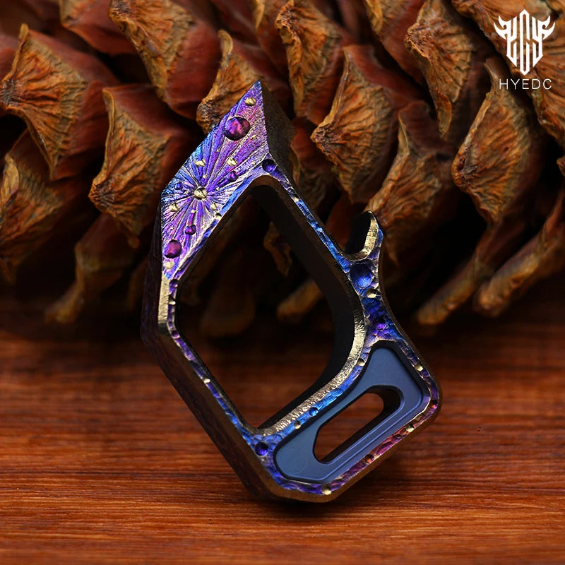 Star Sky Limited Edition Multi-Functional Bottle Opener EDC Tool Titanium Alloy Tactical Window Crowbar Breaker