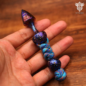 Star Sky imited Edition Portable Small Titanium Alloy Sealed Bottle Waterproof Box Medicine Bottle Outdoor Self Defense EDC Firs