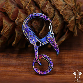 Star Sky Limited Edition Titanium Alloy Key Chain Multi-Function Car Bottle Opener Men's Pendant Key Chain EDC