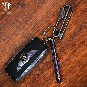 Mini Titanium Alloy Tactical Pen Star Sky Limited Edition Metal Tungsten Steel Signature Pen EDC